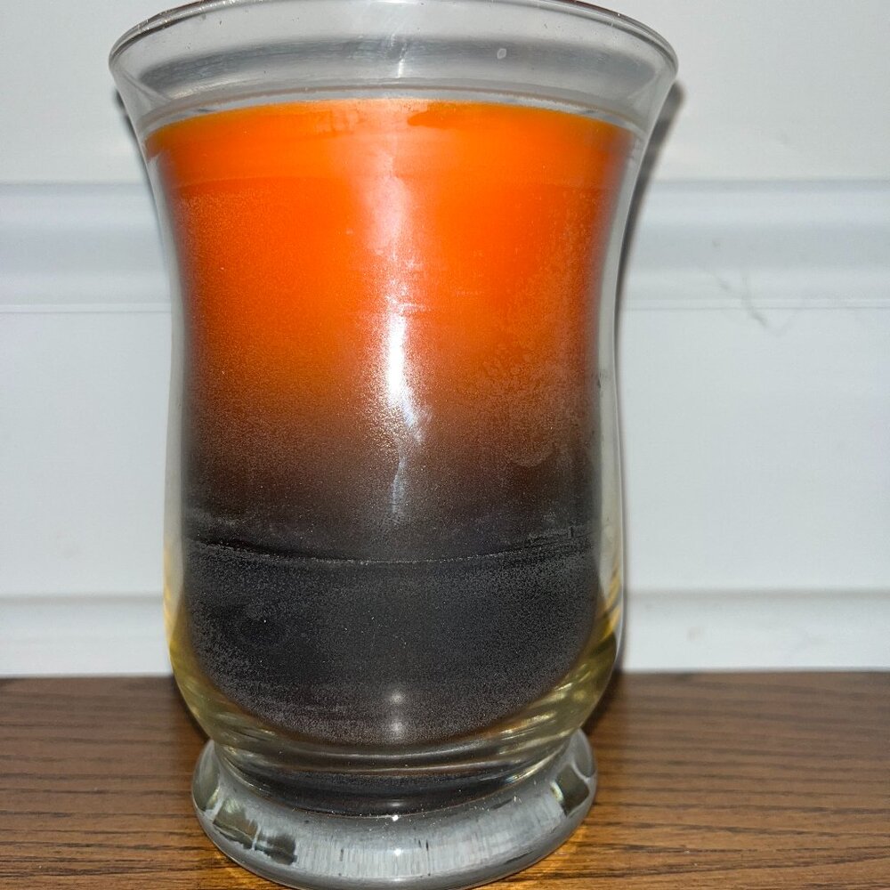 PartyLite Halloween Night Slim Hurricane Jar